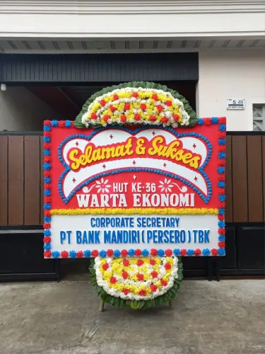 Papan Bunga Opening kebon besar
