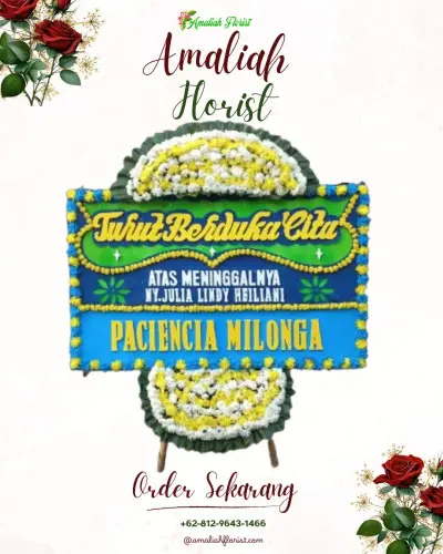 Papan Bunga Duka kebon besar