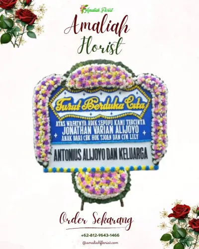 Papan Bunga Duka kebon besar