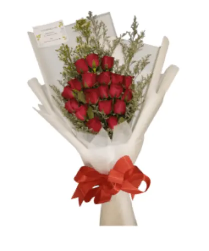 hand buket bunga kebon besar