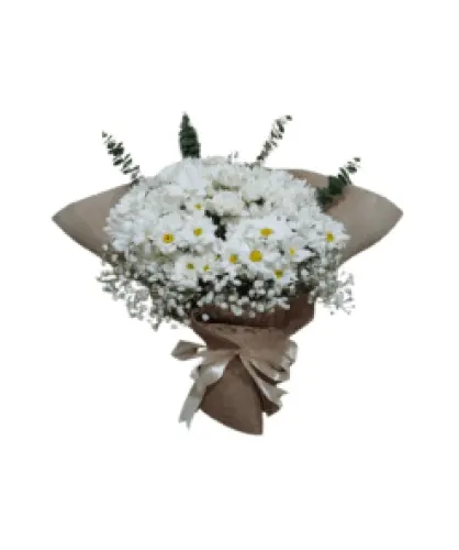 hand buket bunga kebon besar