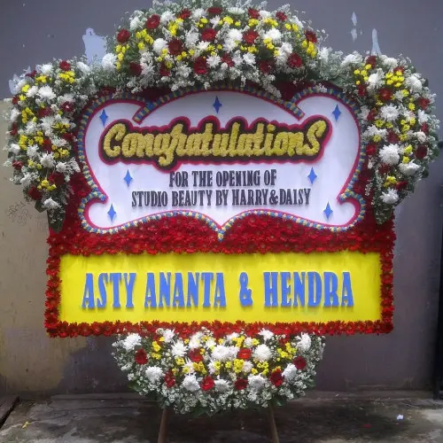 Papan Bunga Opening kebon besar